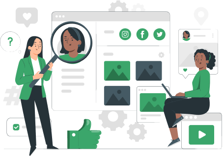 Real-time communication with users